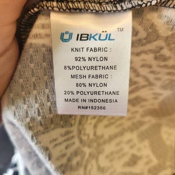 IBKUL Dress Womens XL Elephant Long Sleeve UV Protection Athleticwear Moisture W - Picture 8 of 8